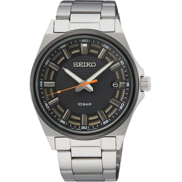 SEIKO 精工 CS 城市簡約紳士手錶-40mm 好禮2選1 雙11 優惠(SUR507P1/6N52-00G0N)