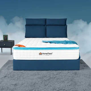【H&D 東稻家居】HOME MEET ICEQ完美舒眠機能床墊雙人5尺(舒眠 機能 獨立筒)