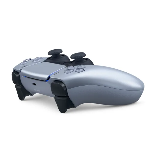 【SONY 索尼】PS5 DualSense 原廠無線控制器(亮灰銀)