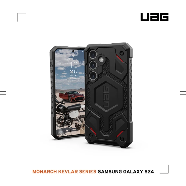 UAG Galaxy A35 5G 耐衝擊保護殼-黑(支援N