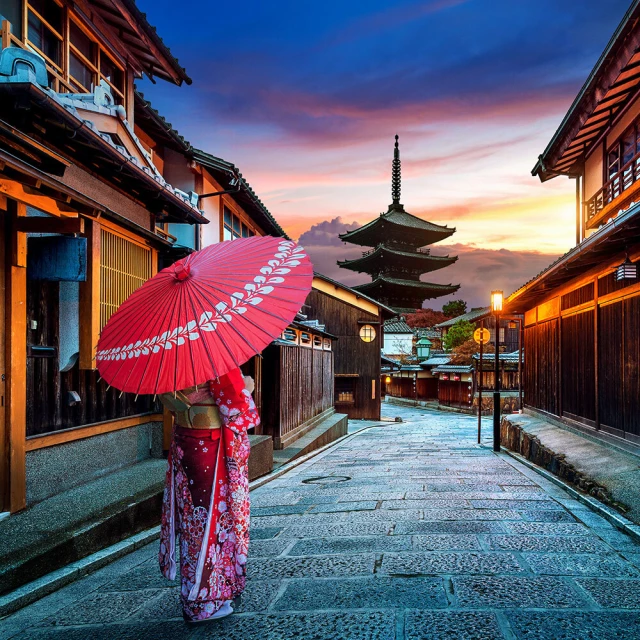喜鴻假期 京都慢旅•和服體驗5日〜日本環球影城、清水寺、合掌村、奈良