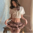 【Muses】性感學生制服角色扮演 制服誘惑套裝 日系制服 情趣內衣 性感誘惑可愛短裙(40-60kg)