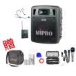 【MIPRO】MA-300(最新二代藍芽/USB鋰電池 單頻道迷你無線擴音機+1頭戴式麥克風+1發射器)