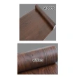 【Mega】仿木紋PVC自黏式 壁貼 45x1000公分(壁紙 /家具/櫥櫃/ 防水1捲)