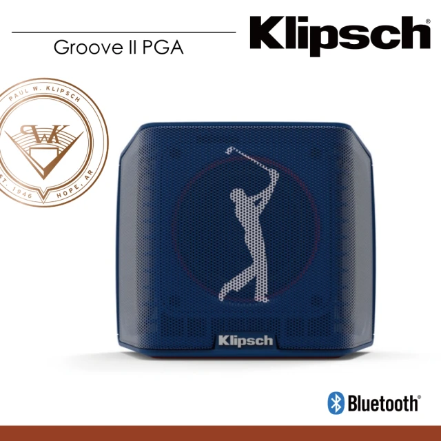 Klipsch Groove II PGA 攜帶式藍牙喇叭(PGA Tour聯名款)