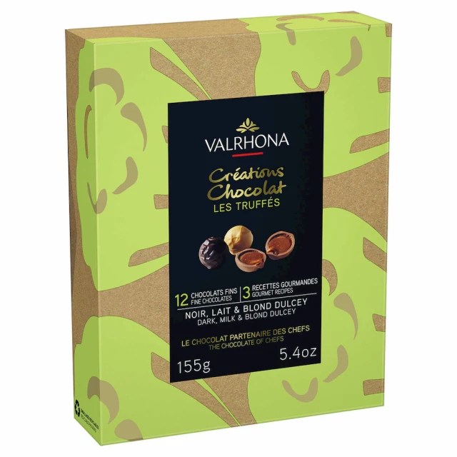 即期品 VALRHONA 法芙娜醇黑巧克力禮盒(150g 效