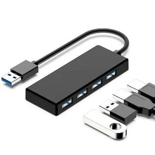 【ZA喆安】4合1 USB 3.2 Gen1 Hub多功能集線擴充轉接器頭(M1/M2 MacBook/平板/筆電 Type-A Hub電腦週邊)