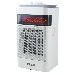 【TECO 東元】3D擬真火焰PTC陶瓷電暖器/冷暖風(XYFYN4001CBW)