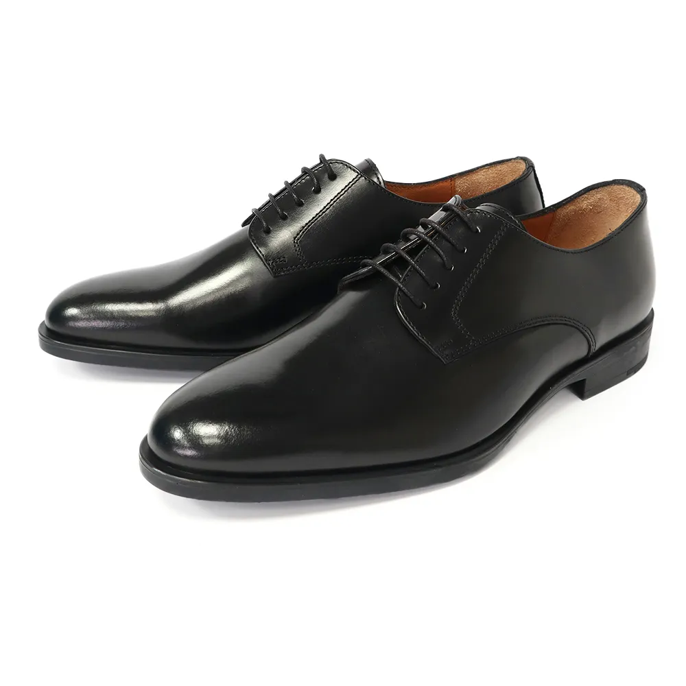 【TINO BELLINI 貝里尼】義大利進口綁帶紳士鞋HM3T062-1(黑色)