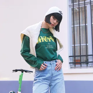 【MAJOR MADE】雙疊漸層merci長TEE(#長袖 #上衣 #潮流服飾)