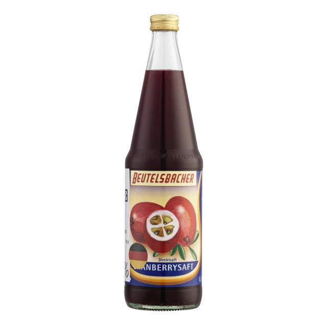 Beutelsbacher 蔓越莓果汁 700ml*3瓶(德