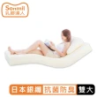 【sonmil】日本銀纖防水95%高純度乳膠床墊6尺5cm雙人加大床墊 3M吸濕排汗防蹣(頂級先進醫材大廠)