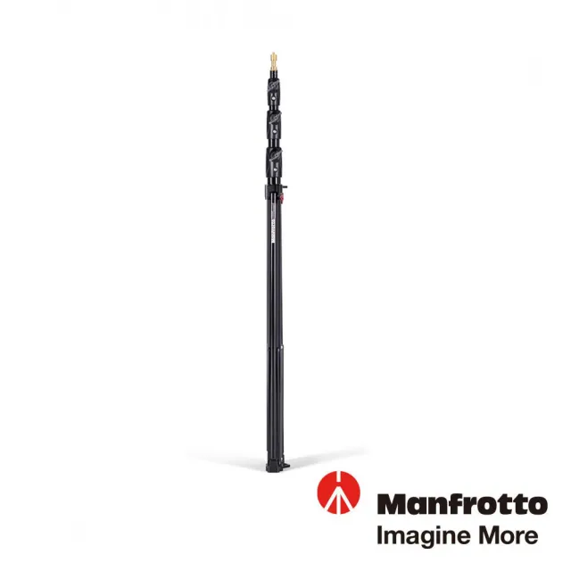 【Manfrotto 曼富圖】鋁合金氣壓式四節中型燈架 1004BAC(公司貨)