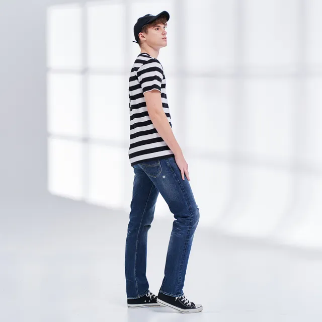【Lee】出清品-男裝 牛仔褲 / 726 中腰標準直筒 淺藍洗水 / 101+ 系列(LL210259059)