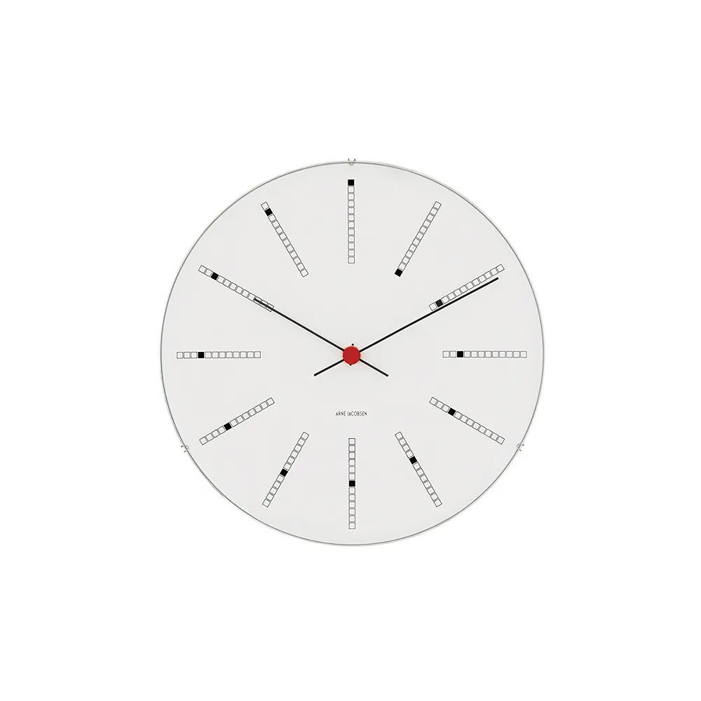 【北歐櫥窗】Arne Jacobsen Clocks AJ Bankers 掛鐘(16 cm)
