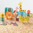 【Rex London】兒童3D立體拼圖 熱帶動物(療癒小物 裝飾品 家飾)