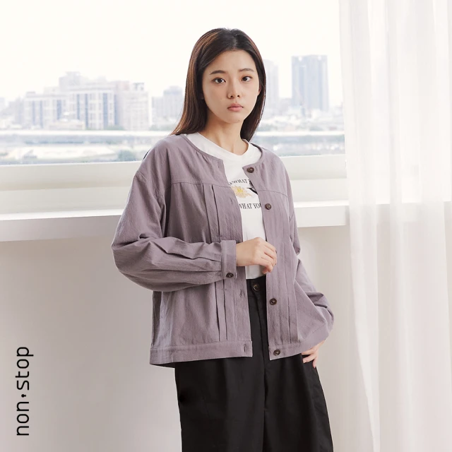 KING GOLF 門市新品-女款蜘蛛網線條拼接立領拉鍊背心