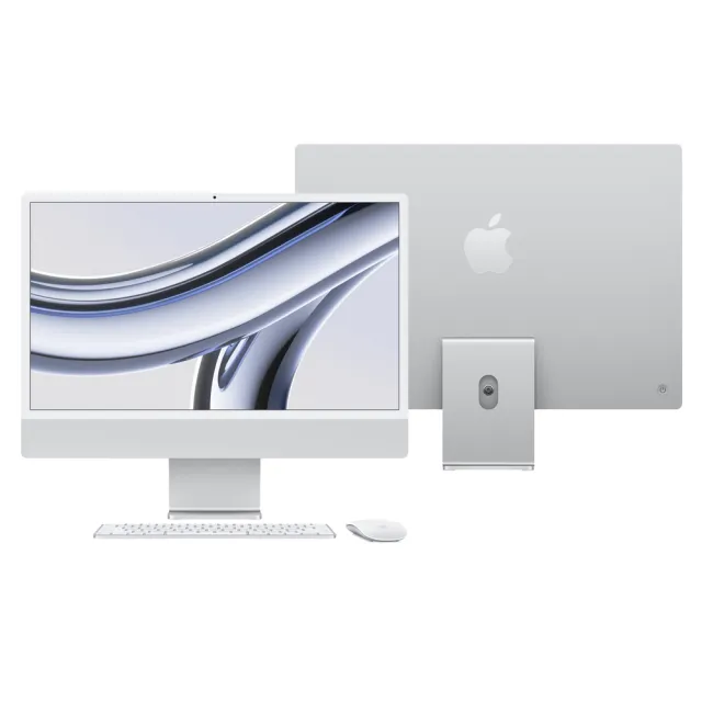 【Apple】iMac 24吋 M3晶片/8核心CPU/10核心GPU/8G/512G SSD(4.5K Retina顯示器)