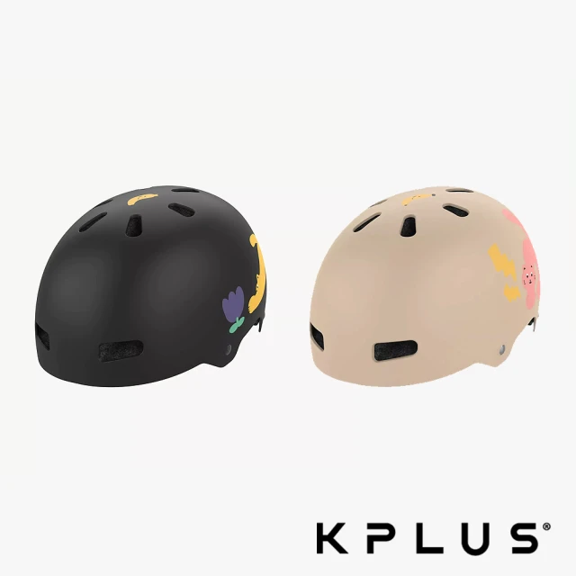KPLUSKPLUS ROUNDY 兒童單車安全帽 多色(兒童頭盔/孩童/童車/滑步車/滑板/直排輪/溜冰/攀岩)