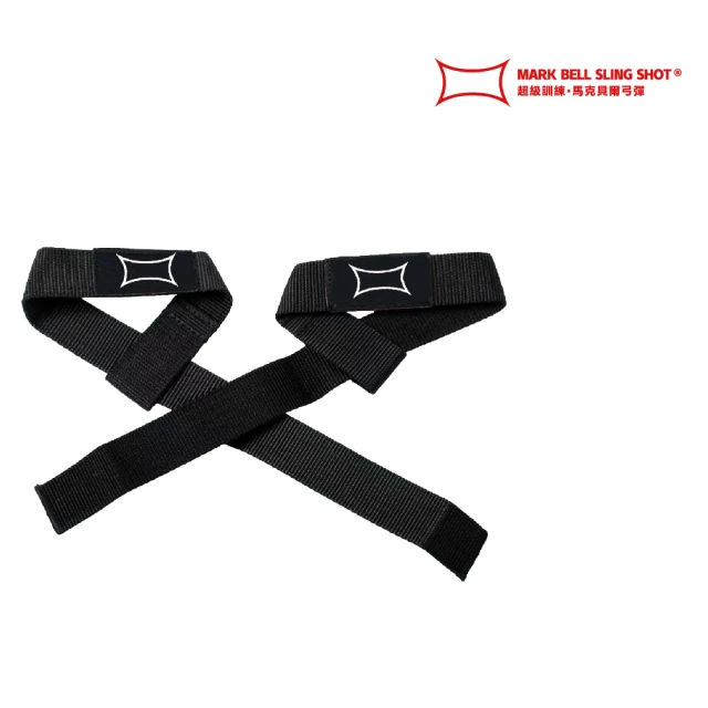 Mark Bell 拉力帶 Lifting Straps(黑色)