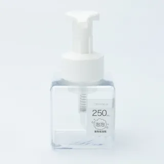 【NITORI 宜得利家居】慕斯起泡瓶 按壓瓶 分裝瓶 250 CL WR01GW(慕斯起泡瓶 按壓瓶 分裝瓶)