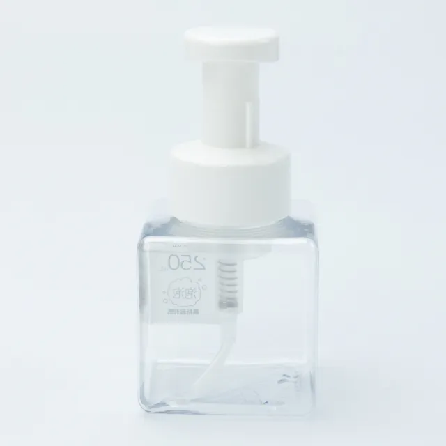 【NITORI 宜得利家居】慕斯起泡瓶 按壓瓶 分裝瓶 250 CL WR01GW(慕斯起泡瓶 按壓瓶 分裝瓶)