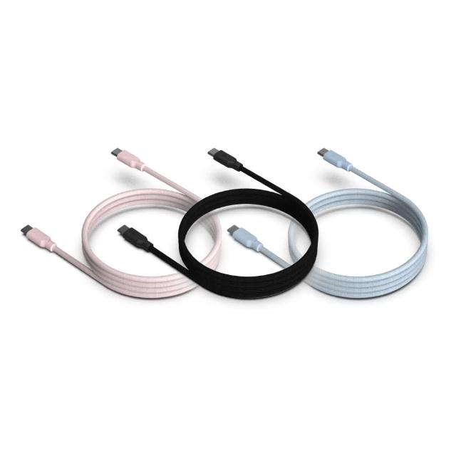 【Allite】Easy Cable 磁吸收納編織快充線(Type-C to Type-C)