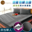 【Margaery】100%防水透氣 抗菌保潔墊(床包單人)