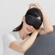 【KOLLOS 科樂思】奈米洸動能 3D倍舒眠眼罩(尊爵黑)