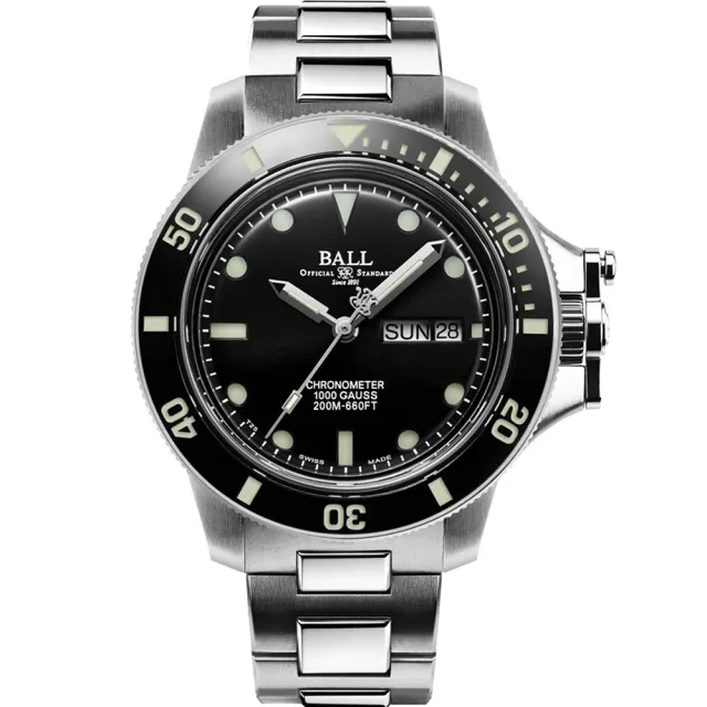 【BALL 波爾】B1_Engineer Hydrocarbon系列 天文台認證200米潛水機械錶-40mm 新年 禮物(DM2118B-SCJ-BK)