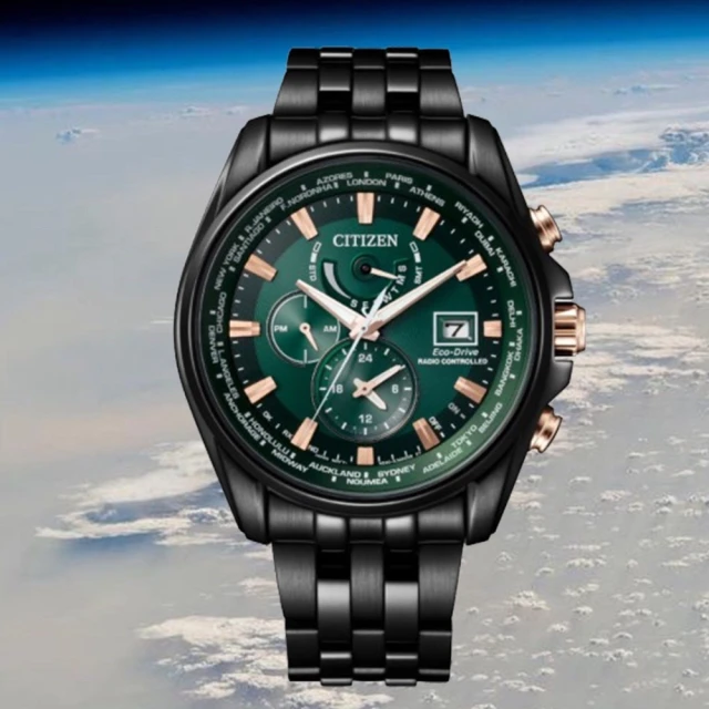 CITIZEN 星辰 GENTS系列 光動能 電波計時腕錶 