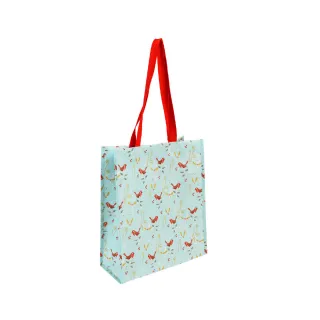 【Rex London】環保購物袋 冬雀(購物袋 環保袋 收納袋 手提袋)