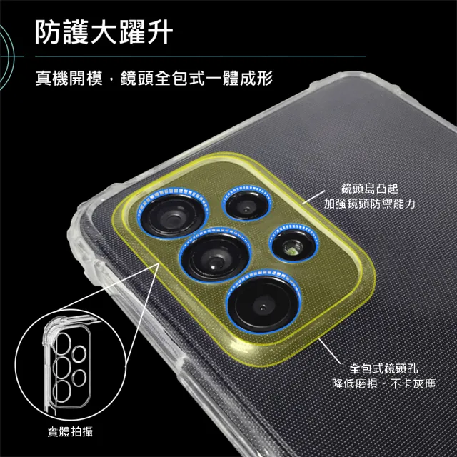 【RedMoon】三星 S24 5G 6.2吋 手機殼貼3件組 鏡頭全包式軍規殼-9H玻璃保貼2入