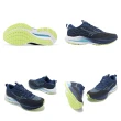 【MIZUNO 美津濃】慢跑鞋 Wave Inspire 20 SSW 男鞋 藍 黑 平織 波浪片 回彈 運動鞋 美津濃(J1GC2413-03)