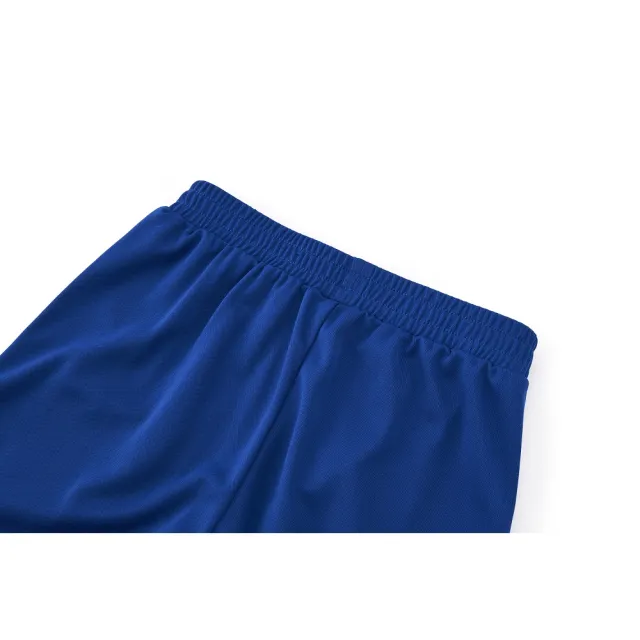 【FILA官方直營】KIDS 女童 童裝 童吸濕排汗針織短褲-寶藍(1SHX-4434-AB)