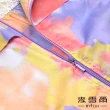 【MYVEGA 麥雪爾】暈染風立領防風外套-紫(2024春夏新品)