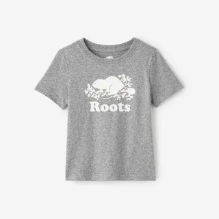 【Roots】Roots 小童- ORIGINAL COOPER BEAVER 短袖T恤(灰色)