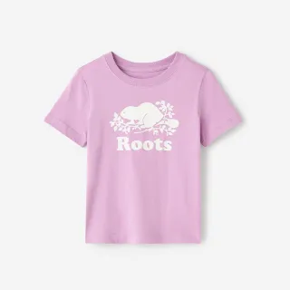 【Roots】Roots 小童- ORIGINAL COOPER BEAVER 短袖T恤(紫色)