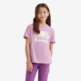 【Roots】Roots 大童- ORIGINAL COOPER BEAVER 短袖T恤(紫色)
