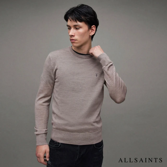 ALLSAINTS KANYON 寬鬆輕薄針織POLO衫(舒