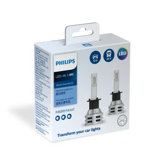 【Philips 飛利浦】PHILIPS 皓鑽光LED ESSENTIAL H1/H4/H7/H11/HIR2(公司貨)