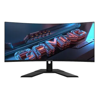 【GIGABYTE 技嘉】GS34WQC 34型 VA 2K 120Hz 曲面電競螢幕(HDR/FreeSync/1500R/TUV護眼)