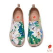 【uin】西班牙原創設計 女鞋 油畫百合彩繪休閒鞋W1010063(彩繪)