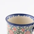 【波蘭陶】濃縮咖啡杯 250ml 波蘭手工製(綠野玫瑰系列)