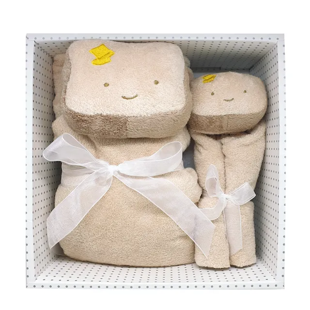 【Angel Dear】momo限定-經典彌月禮盒-毛毯+安撫巾(多款動物造型組合)