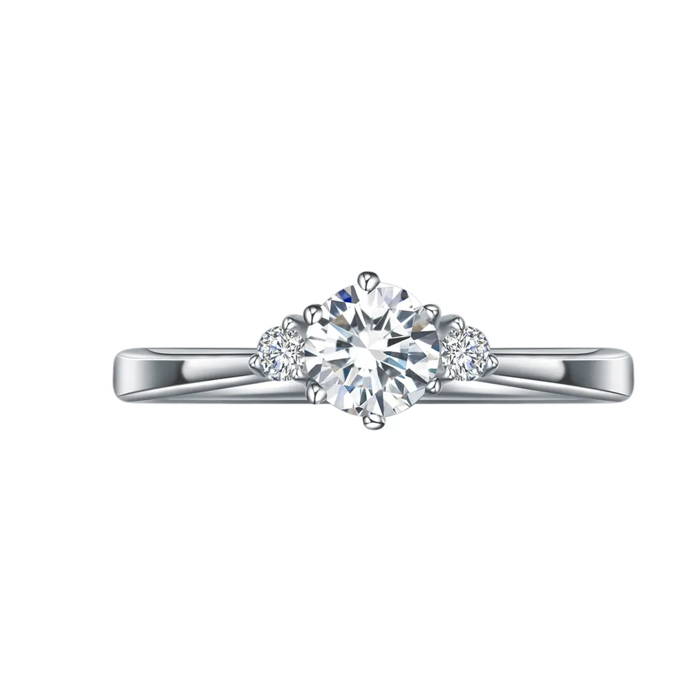 【蘇菲亞珠寶】50分 F/VVS1 18K金 寵愛 鑽石戒指