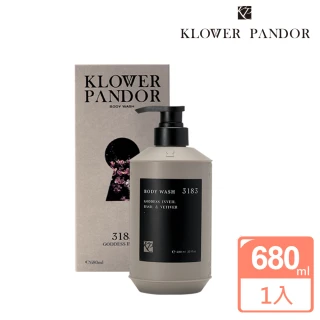 【KLOWER PANDOR】KP記憶香氛 ME TIME時光香水沐浴露680ml(多款任選)