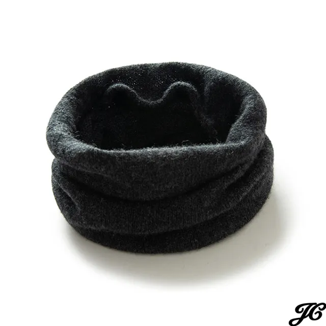 【JC Collection】精緻輕薄柔軟保暖舒適羊絨防寒針織圍巾圍脖(碳灰、米灰、奶駝、咖啡)