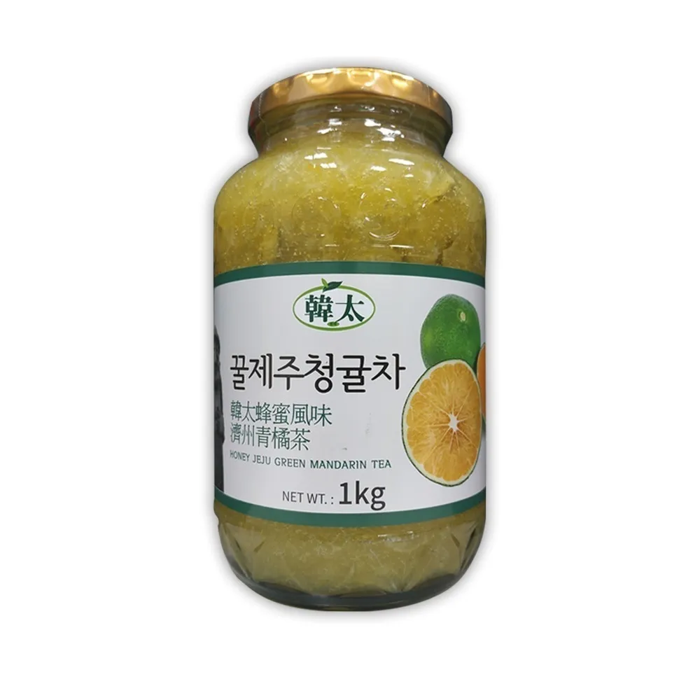 【韓太】蜂蜜風味濟州青橘茶1KGx1罐(本島免運費)