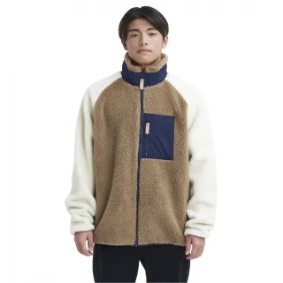 【Quiksilver】男款- BOA FLEECE STAND BLOUSON刷毛外套-咖啡色(QJK234054-80)